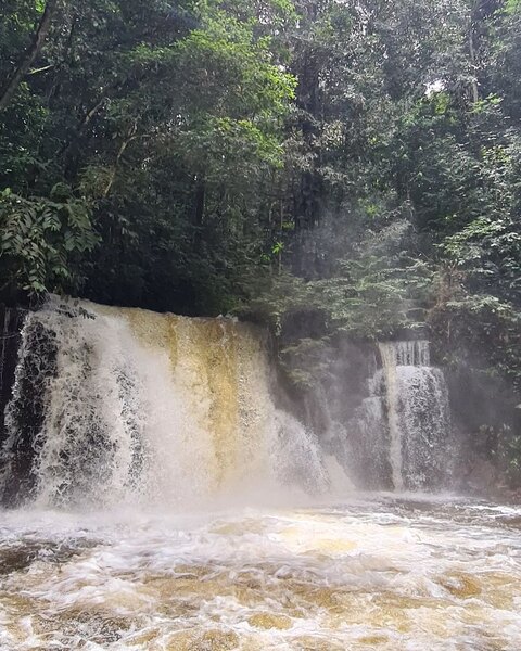 Cachoeira das cinco quedas - Presidente Figueiredo